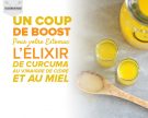 Un coup de boost pour votre estomac: l’élixir de Curcuma au Vinaigre de Cidre et au miel