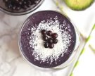Milkshake détoxifiant bleu nuit