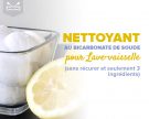 Nettoyant au bicarbonate de soude pour lave-vaisselle (sans récurer et seulement 3 ingrédients !)